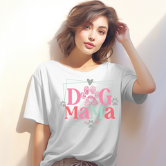Dog Mama -Women’s basic softstyle t-shirt