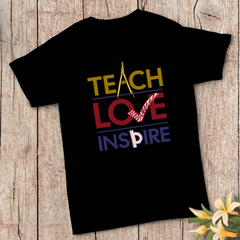 Teach Love Inspire - Premium Unisex Classic Crew T-Shirt Men & Women