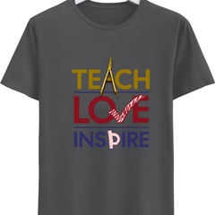 Teach Love Inspire - Premium Unisex Classic Crew T-Shirt Men & Women