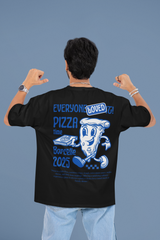 Better with pizza funny foodie - Oversized T-shirt