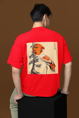 Japanese Koi Art Oversized Classic T-Shirt- Minimal Aesthetic Style