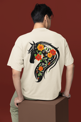 Royal Spirit Horse Graphics Unisex Oversized Classic T-Shirt