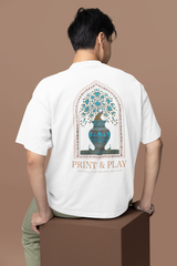 Royal Heritage Vase -Unisex Oversized Classic T-Shirt