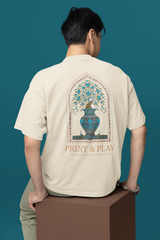 Royal Heritage Vase -Unisex Oversized Classic T-Shirt