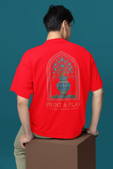 Royal Heritage Vase -Unisex Oversized Classic T-Shirt