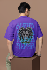 king Alpha Unisex Oversized Classic T-Shirt