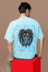 king Alpha Unisex Oversized Classic T-Shirt