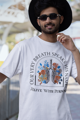 Breath of Life Purpose -Unisex Oversized Classic T-Shirt