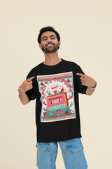 Back to 90s Retro Graphic -Unisex Oversized Classic T-Shirt