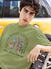 Breath of Life Purpose -Unisex Oversized Classic T-Shirt