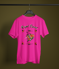 Floral Cat -Royal spirit Unisex Oversized Standard T-Shirt Men & Women