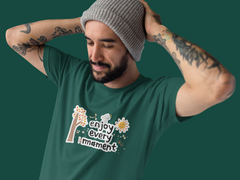 Floral Quote Tee -Unisex Classic Relaxed fit