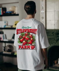 Vintage Strawberry Farm- Oversized Standard T-Shirt