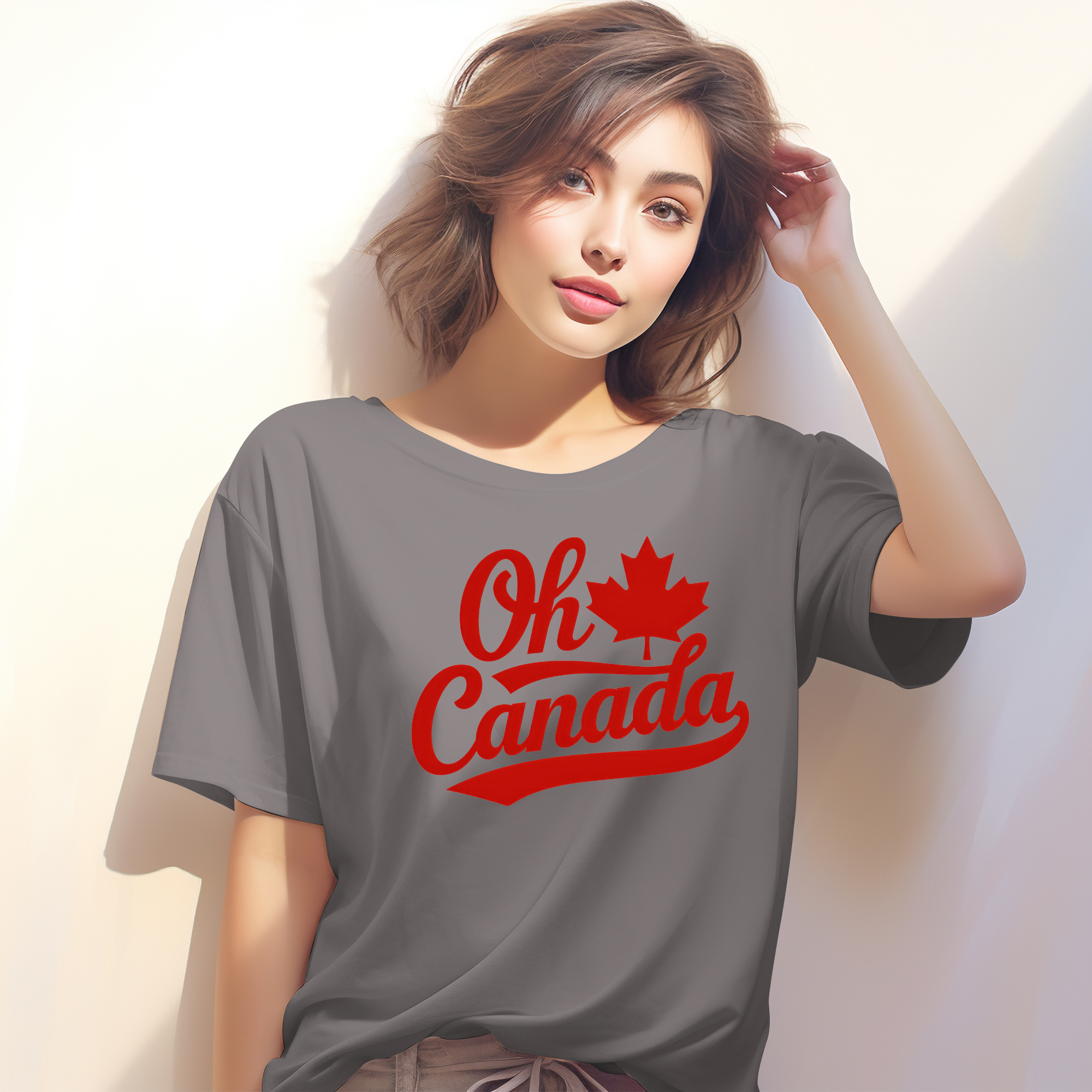 Canada Vibes - Women’s high-waisted t-shirt