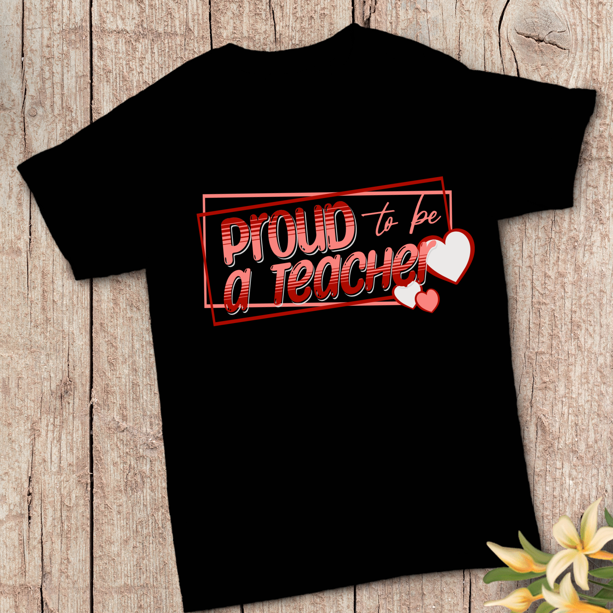 Proud to be a Teacher -Premium Unisex Classic Crew T-Shirt