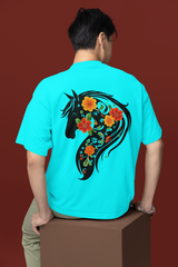 Royal Spirit Horse Graphics Unisex Oversized Classic T-Shirt