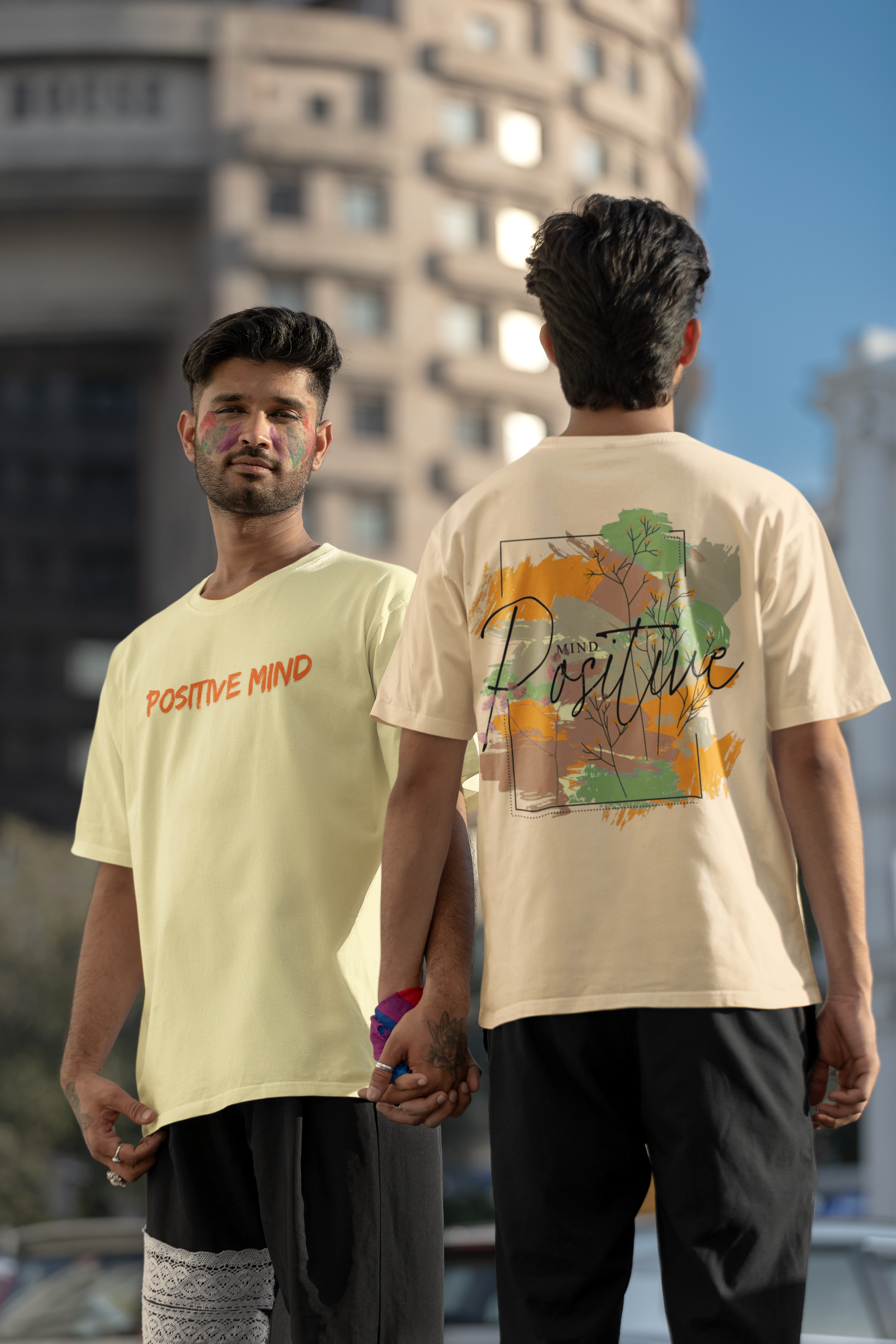 Positive Mind -Unisex Oversized Classic T-Shirt