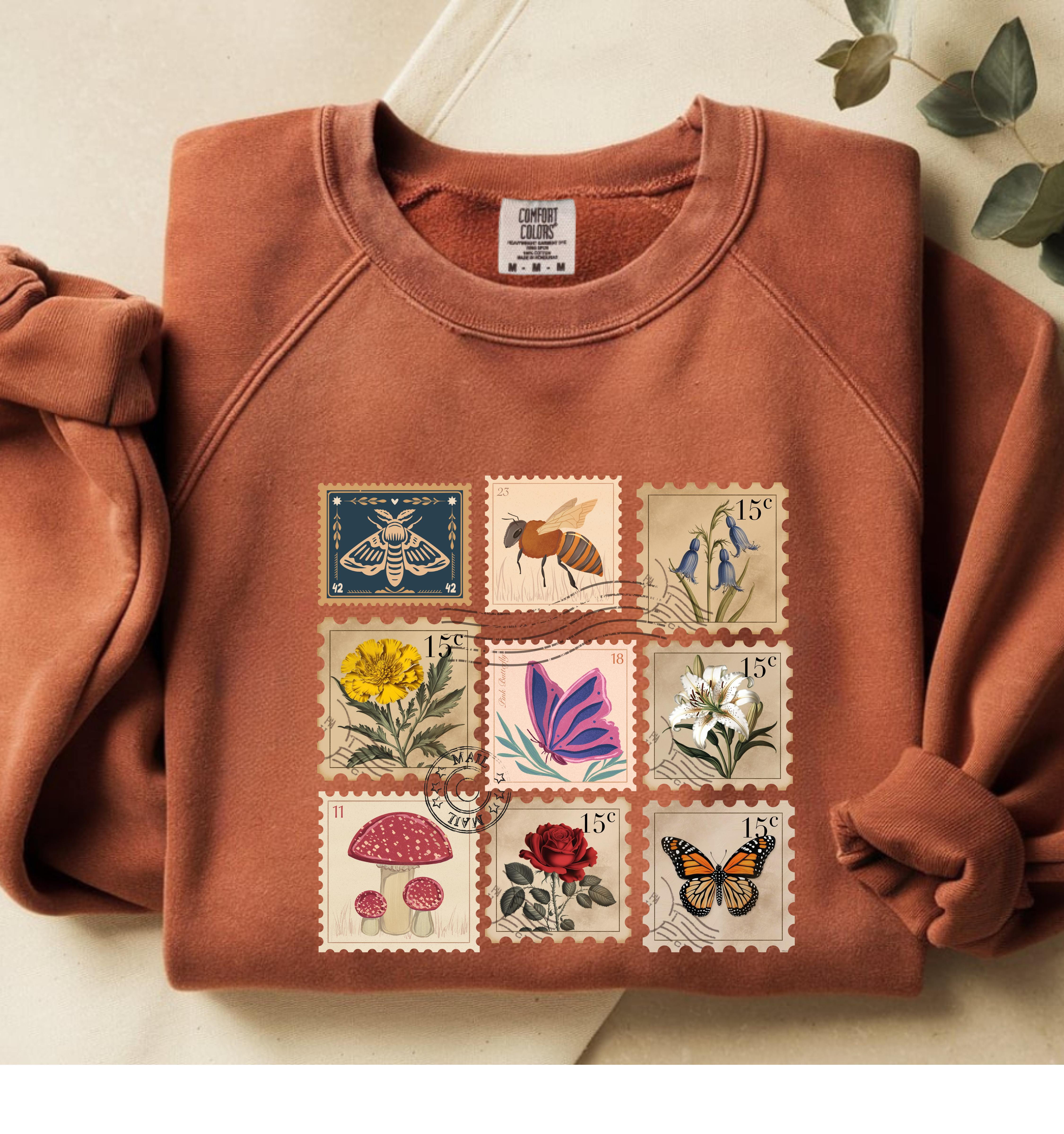 Nature Stamp Collection -Unisex Oversized Classic T-Shirt