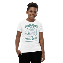 Summer On My Mind – Fun Printed T-Shirt for Kids (Ages 6–14)