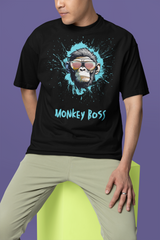 Monkey Boss Unisex Oversized Standard T-Shirt
