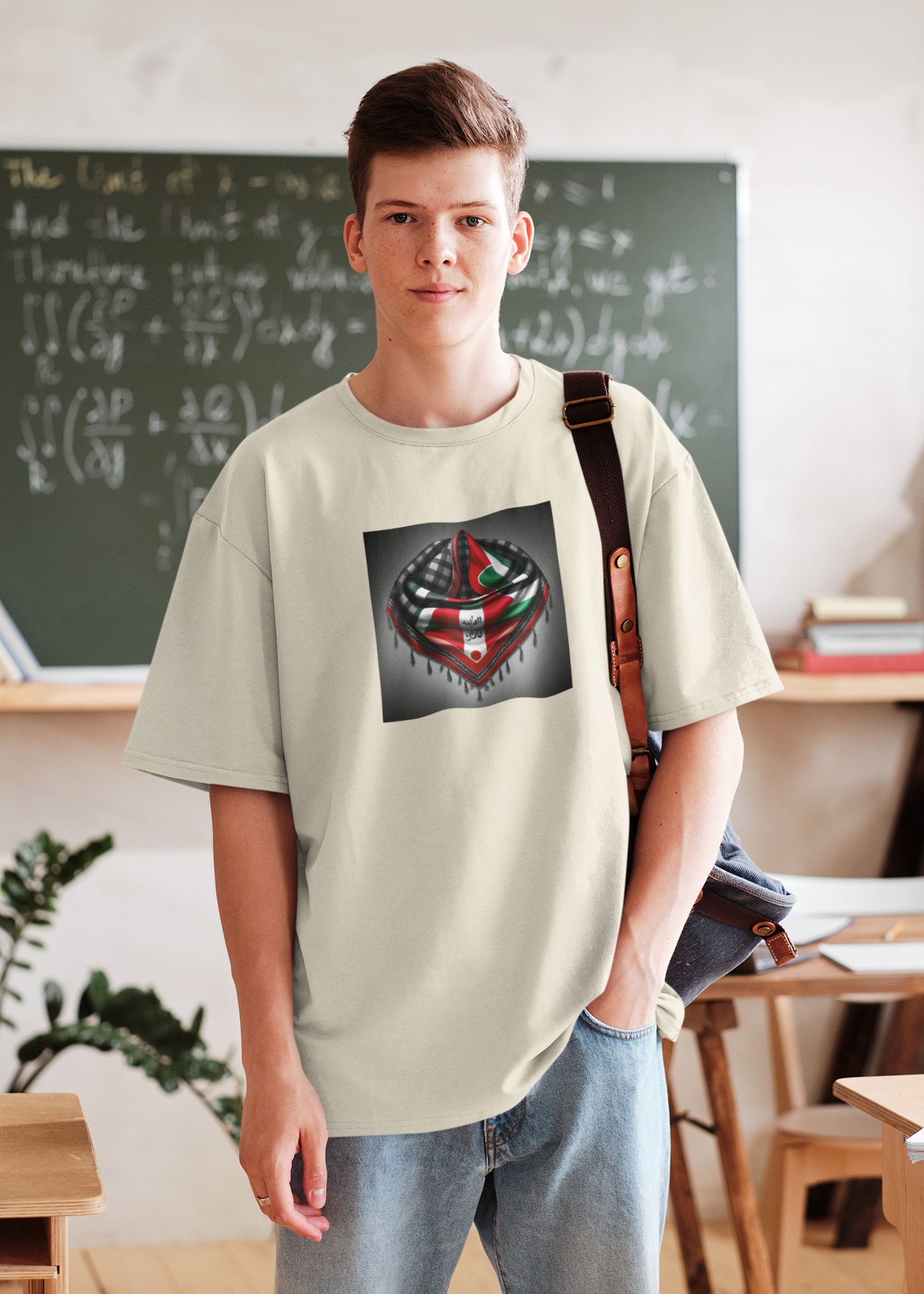 Free Palestine Regular Classic Crew T-Shirt