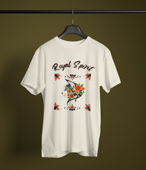 Floral Cat -Royal spirit Unisex Oversized Standard T-Shirt Men & Women