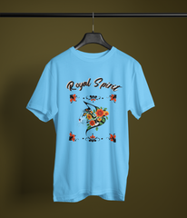 Floral Cat -Royal spirit Unisex Oversized Standard T-Shirt Men & Women