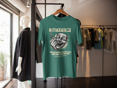 Relaxation is an Art Graphic -Unisex Classic Crew T-Shirt