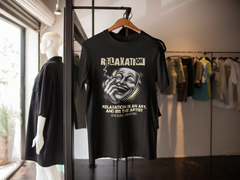 Relaxation is an Art Graphic -Unisex Classic Crew T-Shirt